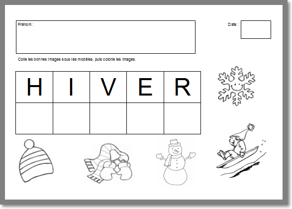 Aurorenono Exercice sur l'hiver