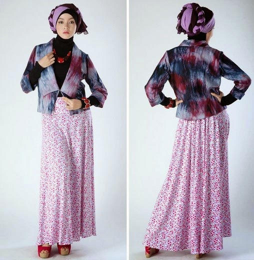  Model  Baju  Pesta  Muslim  Untuk Wanita  Gemuk Ragam 