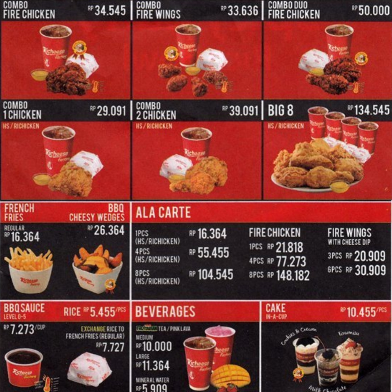 Cara Pesan Makanan di Richeese Factory - Lalu Ahmad
