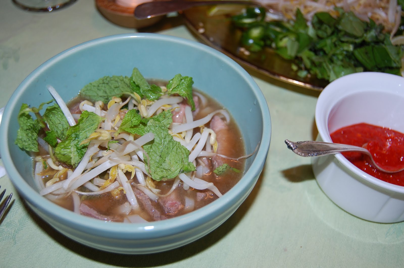 KnitOne,PearlOnion: Vietnamese Beef Noodle Soup (Pho Bo)