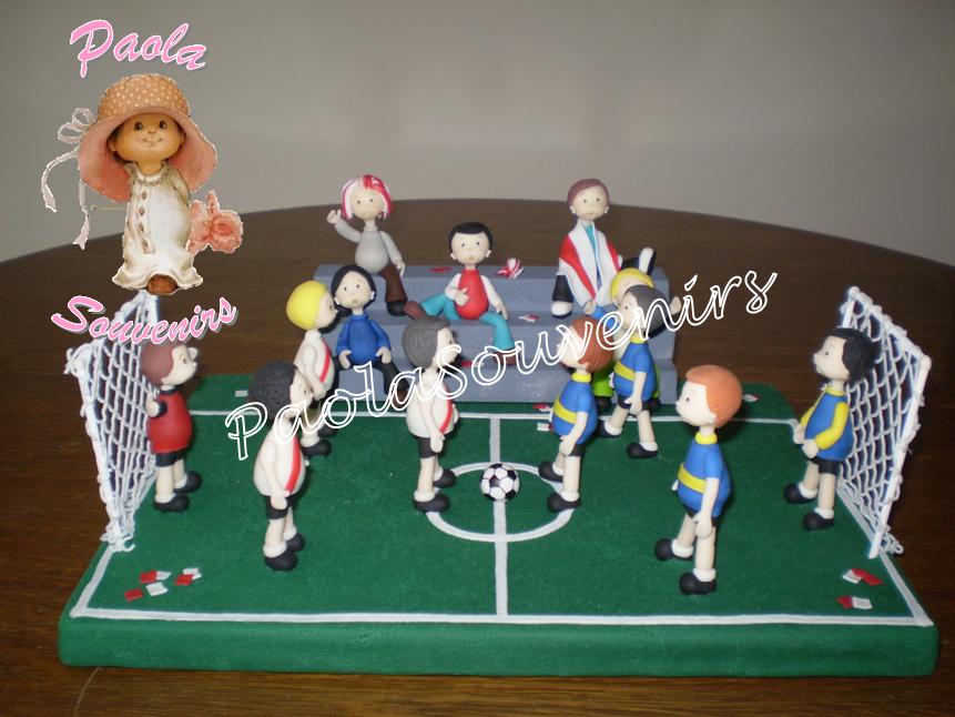 Souvenirs y Adornos en porcelana fria Comodoro rivadavia Futbol