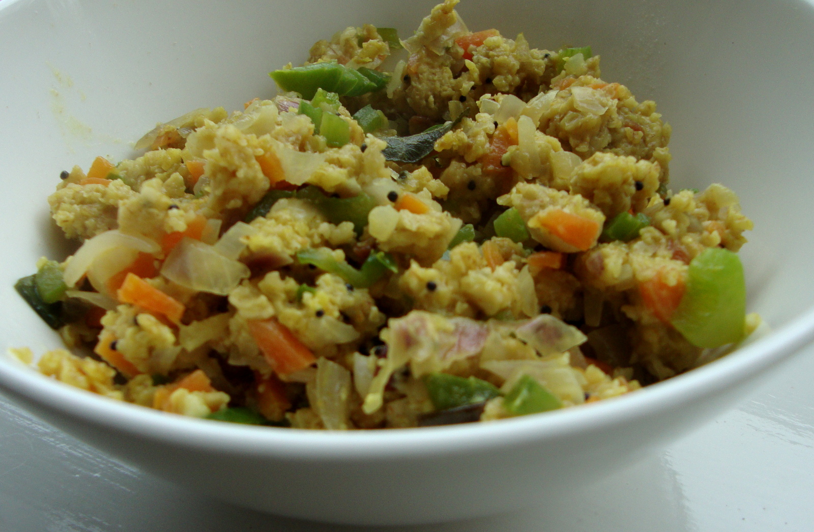 A Liberal dose of MASALA. Masala Oats.aka Oats Upma