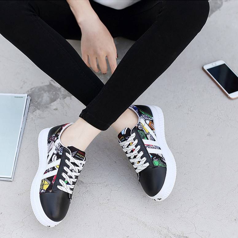 Giày thể thao Nam Nữ GD02, thiết kế đơn giản, màu sắc trẻ trung