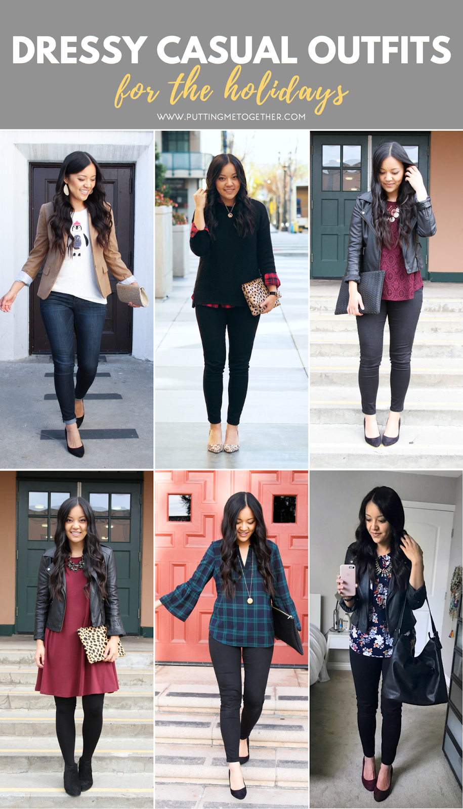 Four Outfits for All Your Activities - Casual and Dressy Casual Fall Outfit  Ideas