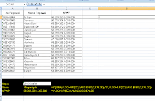Cara Saya Menghilangkan tulisan #N/A Pada Rumus VLOOKUP dan HLOOKUP Cara Saya Menghilangkan tulisan #N/A Pada Rumus VLOOKUP dan HLOOKUP