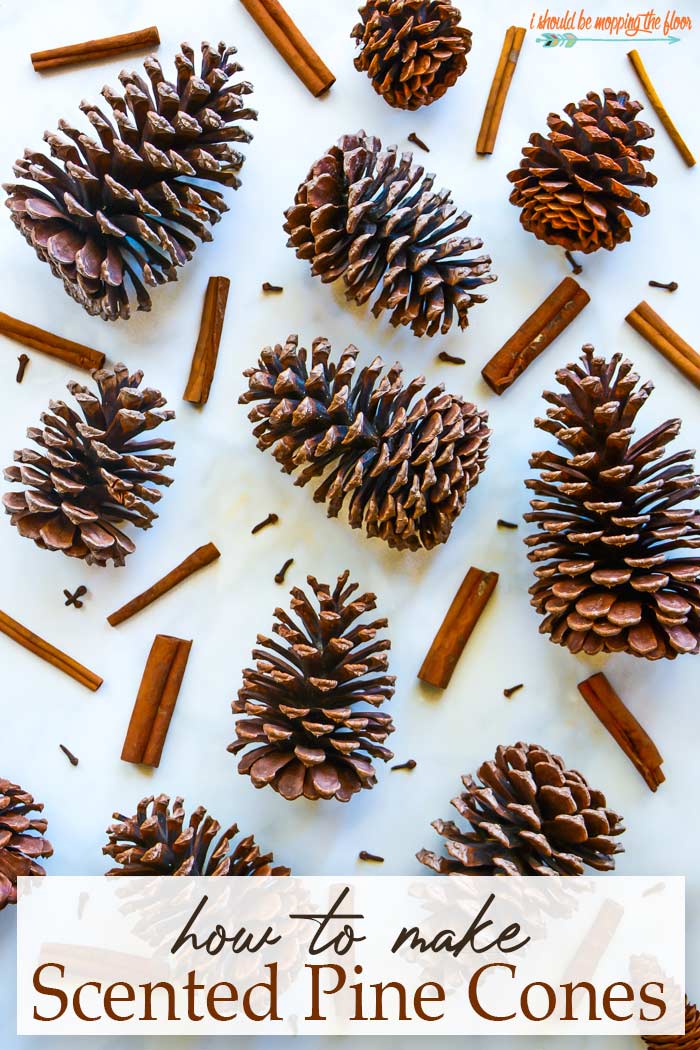 DIY Scented Pine Cones