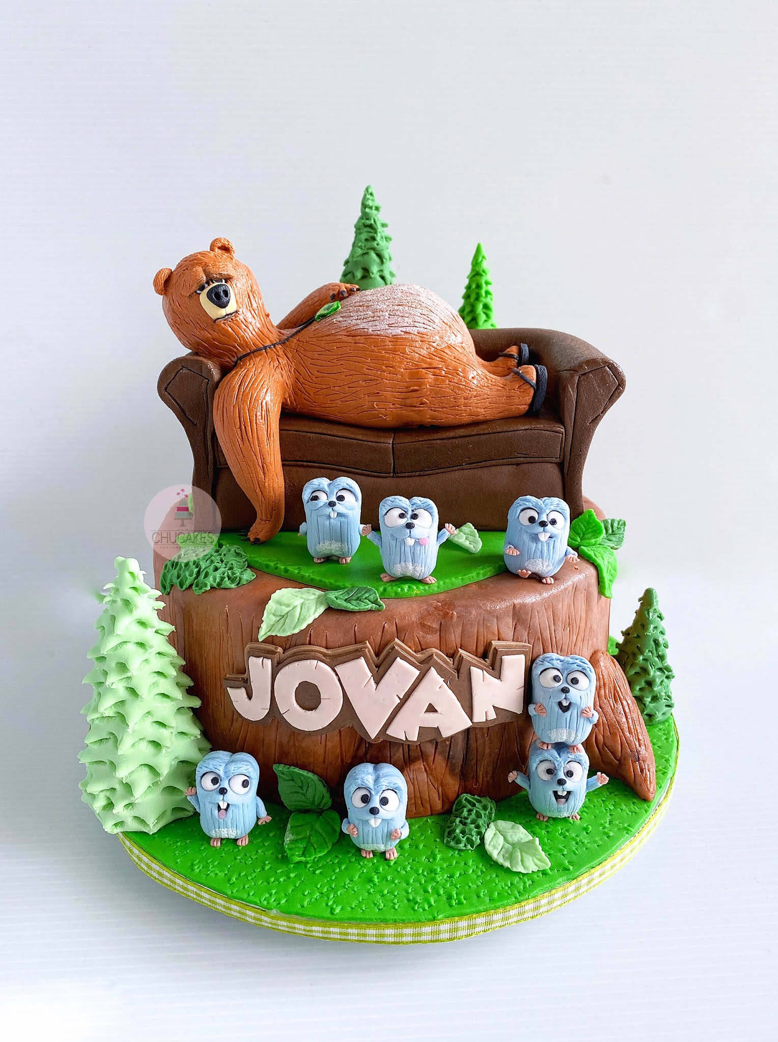 CHUCAKES : Grizzy & the Lemmings Cake