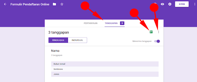 Cara Membuat Formulir Pendaftaran Online Cara Membuat Formulir Pendaftaran Online