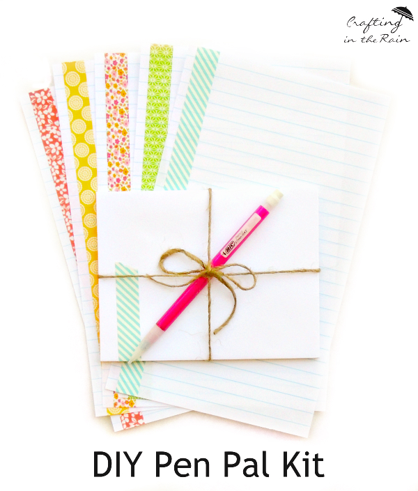 #BICFightForYourWrite How to encourage kids to write with a pen pal kit