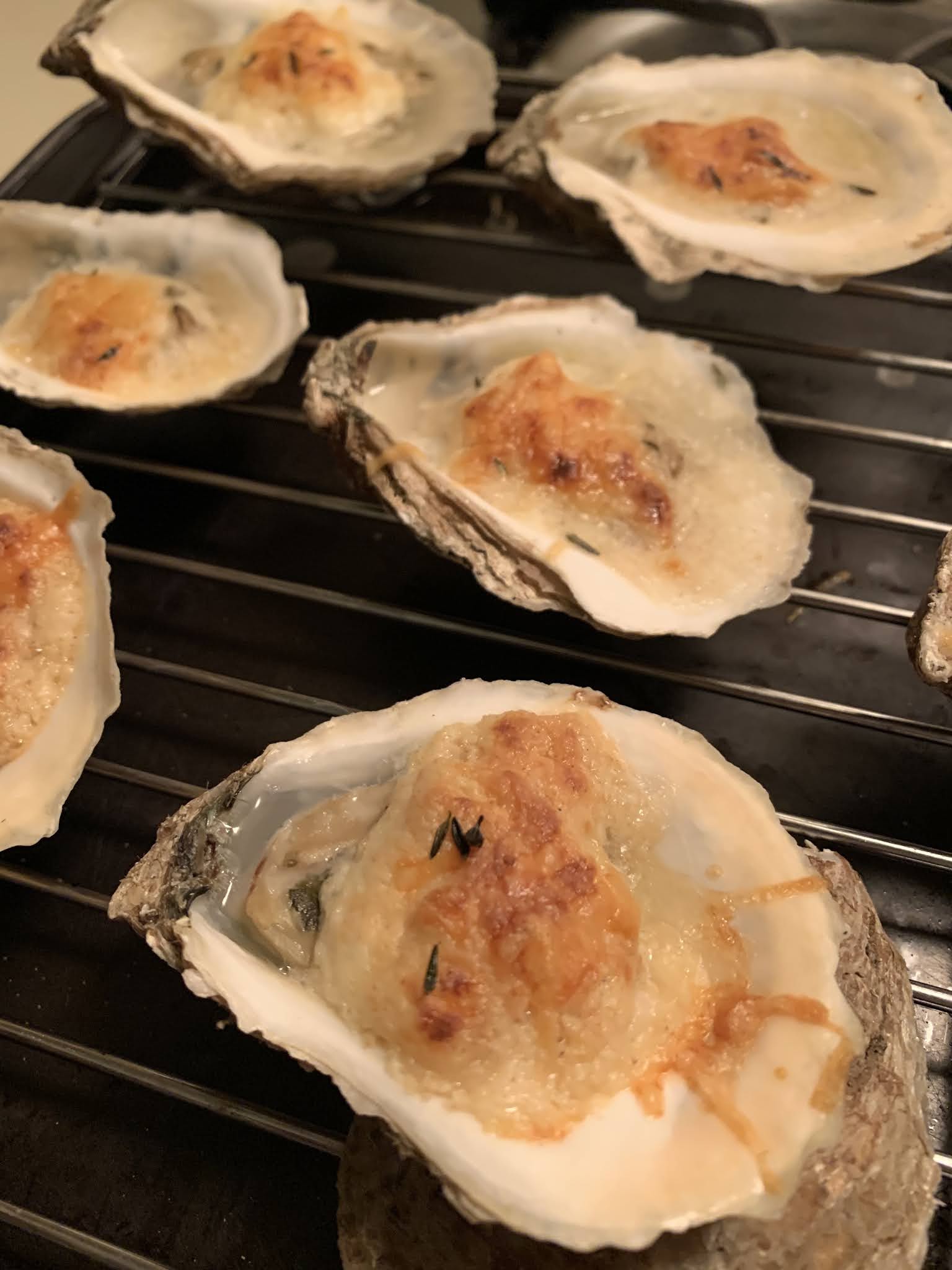 Broiled Oysters Alfredo Southold Bay Oysters Blog