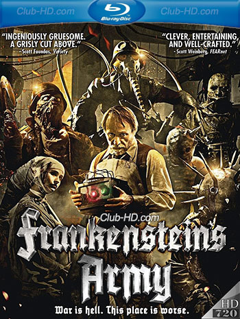 Frankenstein’s Army (2013) 720p BDRip Audio Inglés [Subt. Esp] (Fantástico. Acción. Terror)