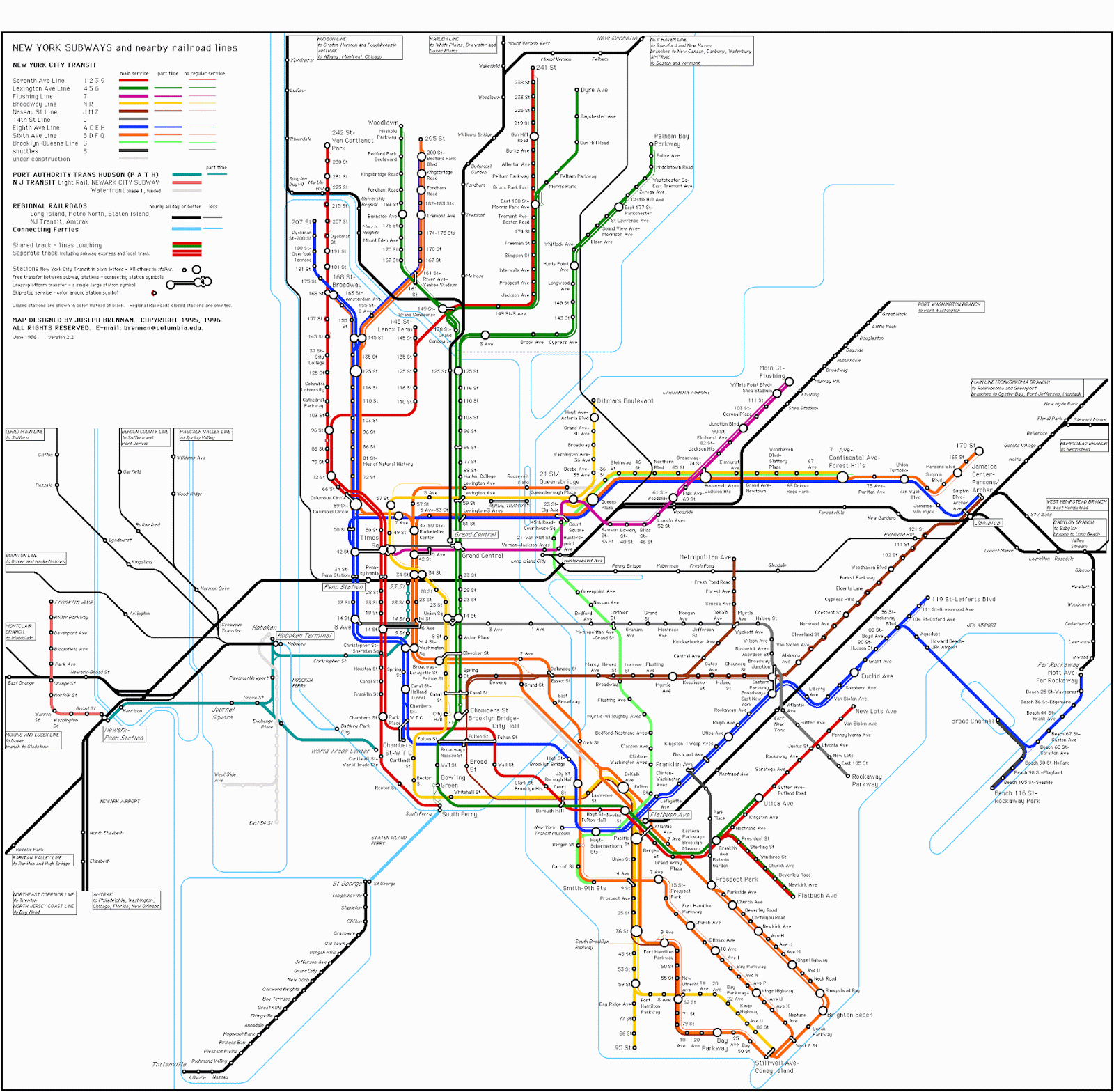 Urban plan New York City Metro