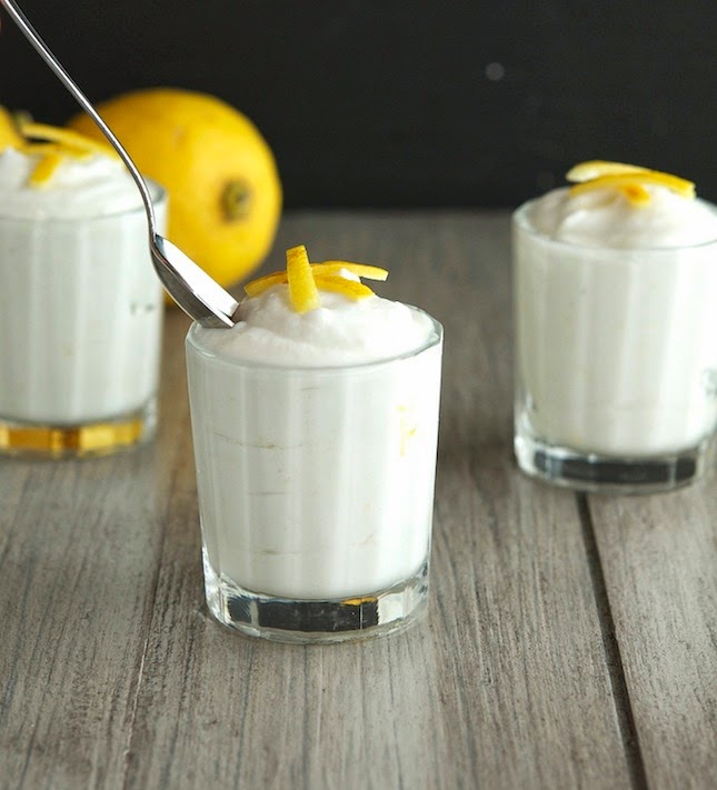 Coconut Lemon Mousse (Paleo, Raw, Vegan)