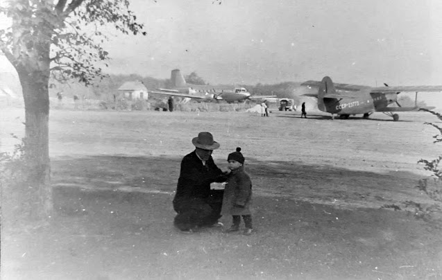 Старый аэропорт Кишинёва, 1950-е гг.
