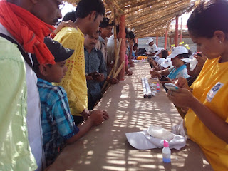 mobile cleaning service at kumbh mela