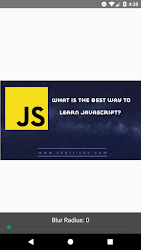 react background native blur dynamically slider using component screenshot