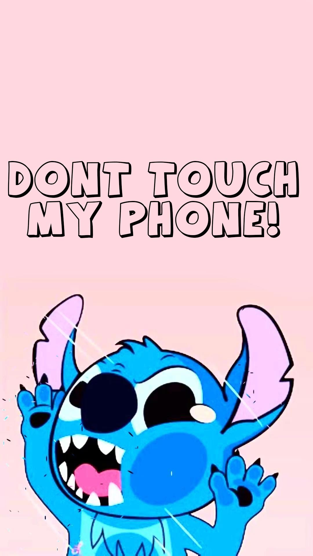 Don't Touch My Phone Wallpaper For iPhone