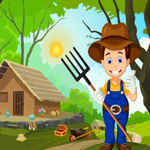 Games4king Cute Farmer Rescue