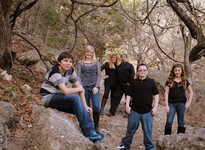 The Pearson Family, Lost Maples National Park, Texas January 2013