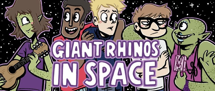 Giant Rhinos IN SPACE