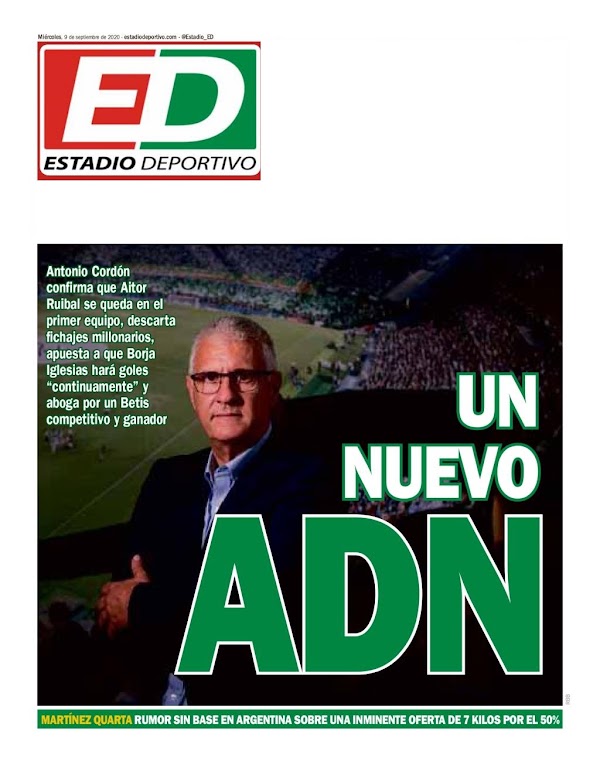 Betis, Estadio Deportivo: "Un nuevo ADN"