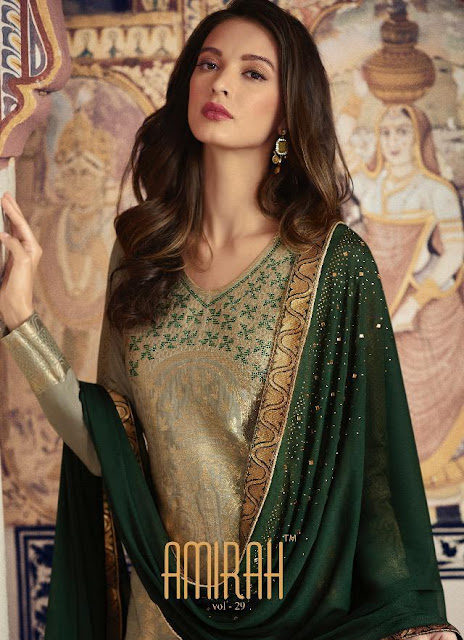 Amirah vol 29 Viscose  Jacquard Salwar Kameez In Wholesale 