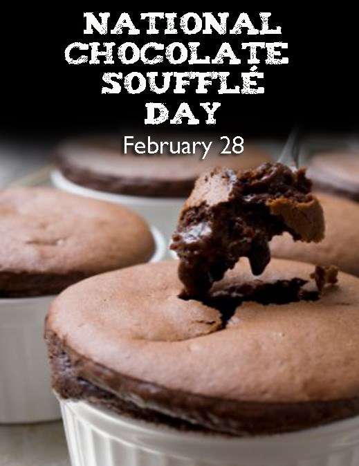 National Chocolate Souffle Day Wishes