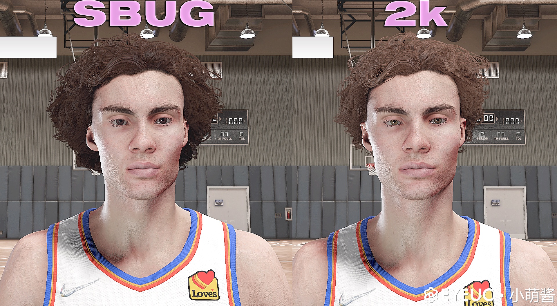 NBA 2K22 Josh Giddey Cyberface and Hair Update by Sbugs Shuajota NBA