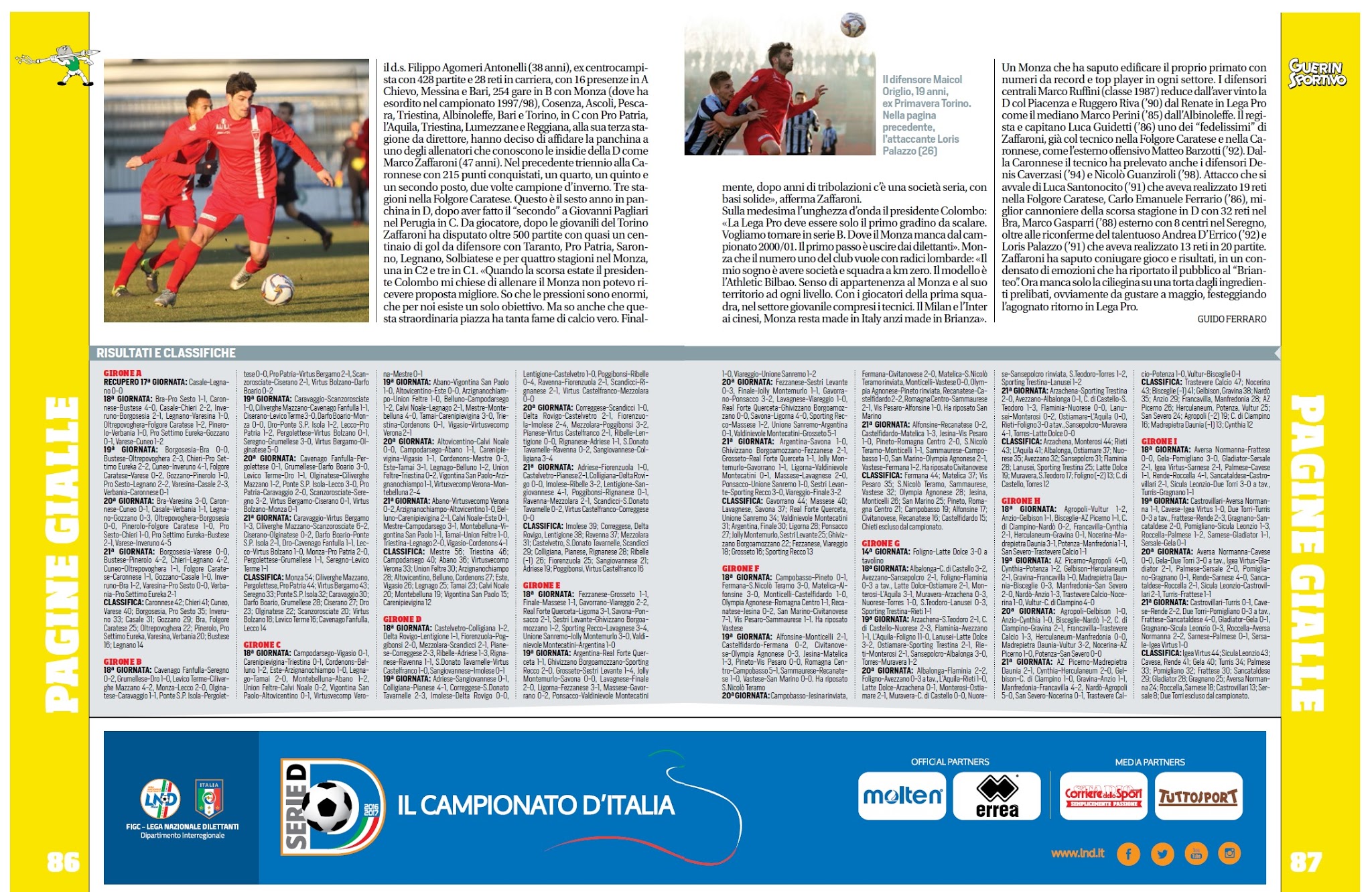 Blog 1912 dal Guerin Sportivo