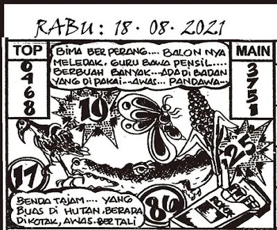 Prediksi Syair Sgp 18 Agustus 2021 Pangkalantoto