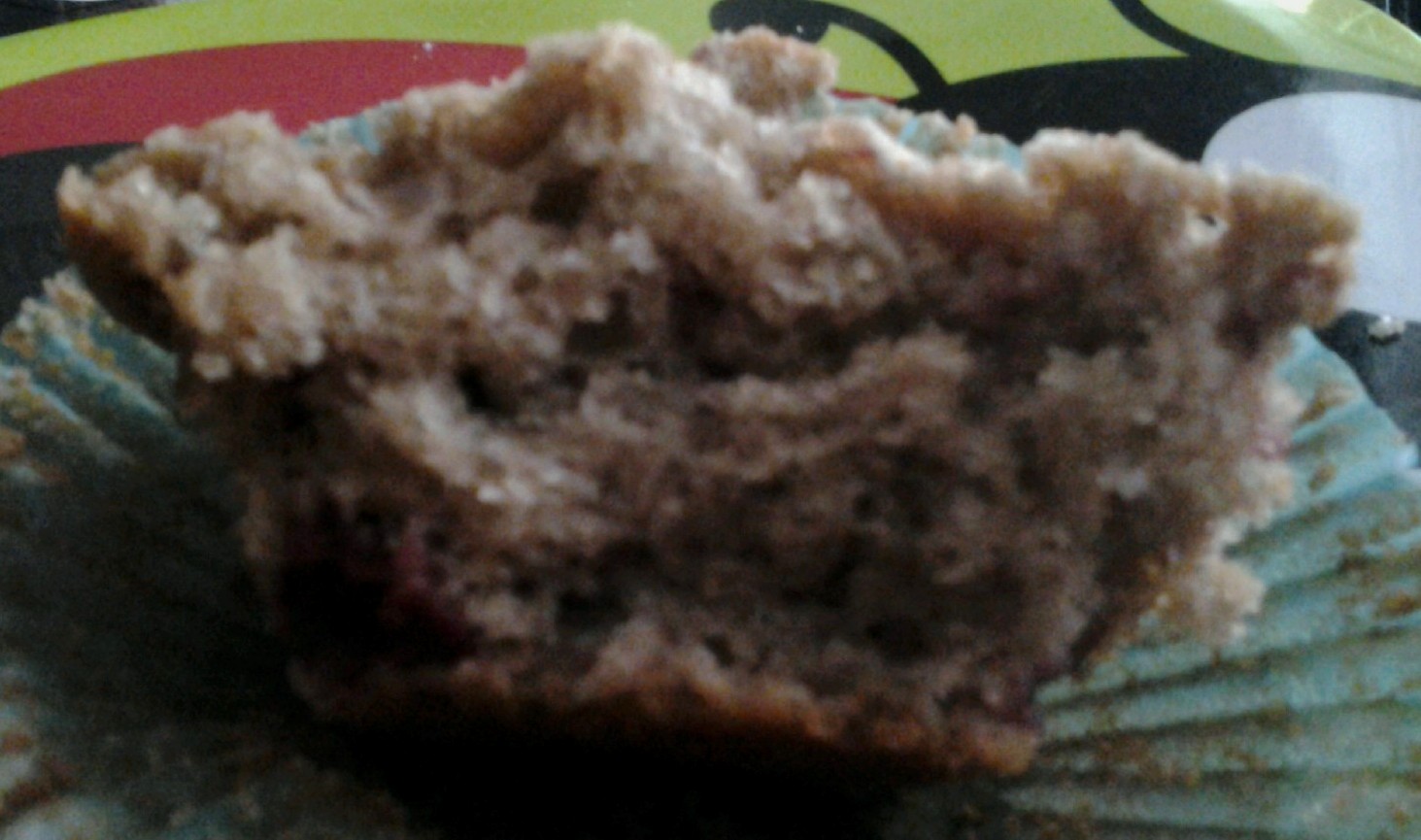 Bakin' Mama Raspberry Sour Cream Muffins