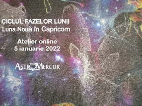 Atelier Astro Mercur - disponibil și în varianta înregistrată