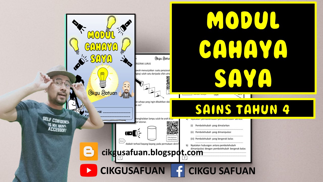 CIKGU SAFUAN MODUL CAHAYA SAYA SAINS TAHUN 4