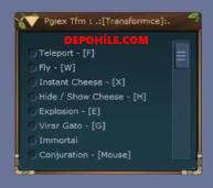 Transformice Pgiex Menu 8 Özellik Süper Multihack Nisan 2019 Yeni