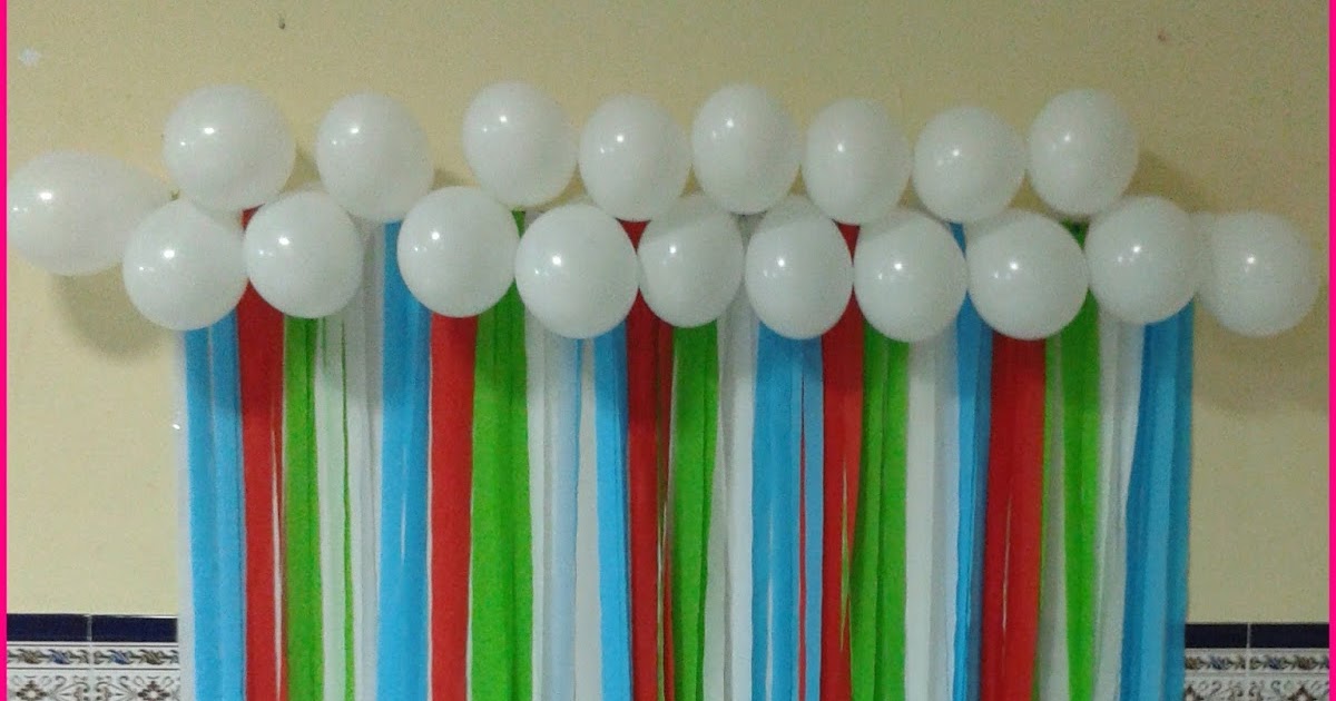 EL TALLER DE LUZ MARIA PHOTOCALL CON CINTAS DE COLORES Y GLOBOS EL TALLER DE LUZ MARIA PHOTOCALL CON CINTAS DE COLORES Y GLOBOS
