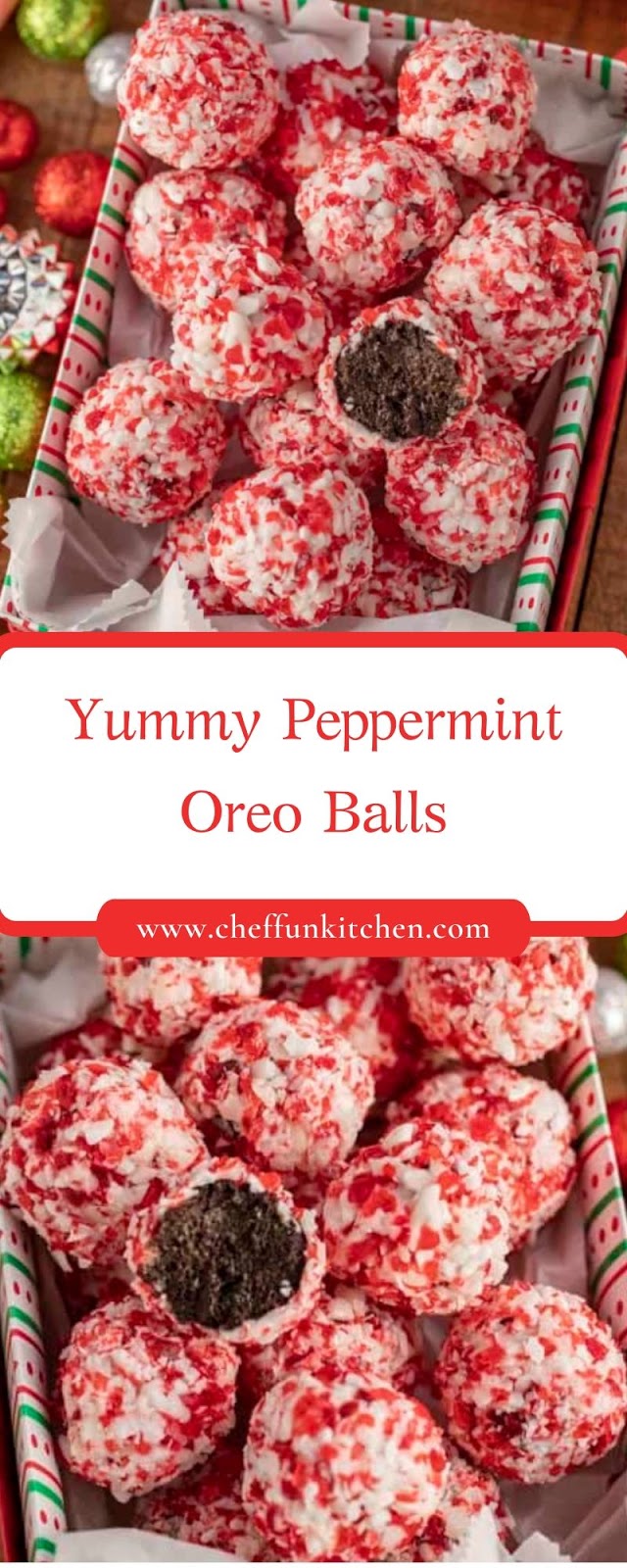 Yummy Peppermint Oreo Balls Yummy Peppermint Oreo Balls