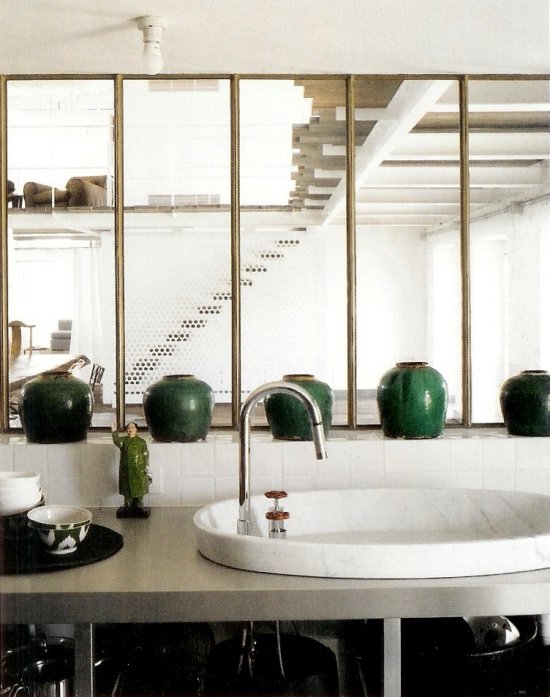 Vosgesparis An Industrial White Home Designed By Paola Navone