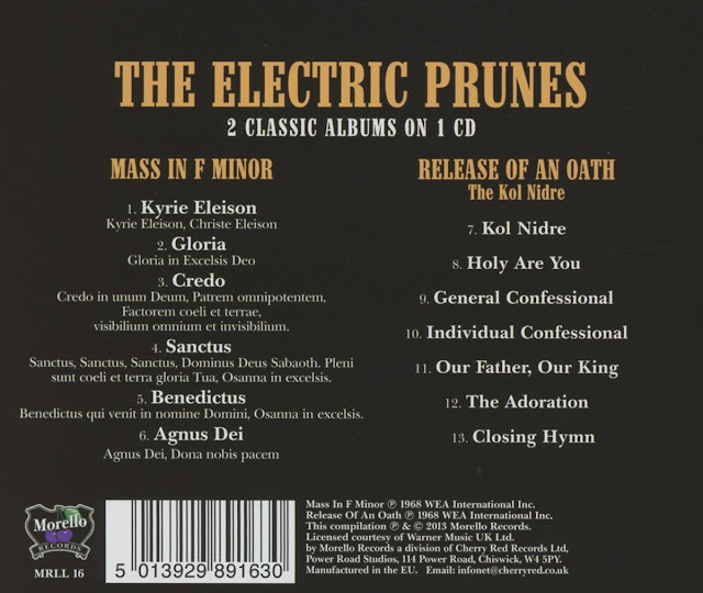 Classic Rock Covers Database The Electric Prunes Release of an Oath