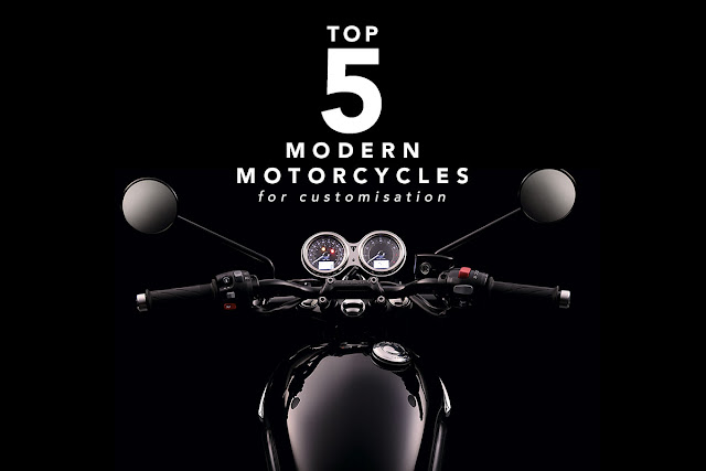 Top 5 modern motorcycles for customisation
