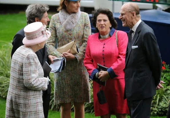 Queen Elizabeth , Prince Philip and Princess Beatrice attended the British Champions Day