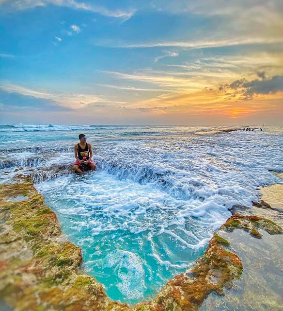 පොල්ලෙලි පල් කරපු - තල්පේ තටාක 🌴🥥🌊🏊🏻‍♂️ (The rock pools in Thalpe) - Your Choice Way