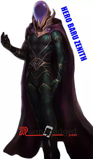 hero baru mobile legends zenith Mobile Legends Akan Kedatangan Hero Baru Zenith di Server Advance?