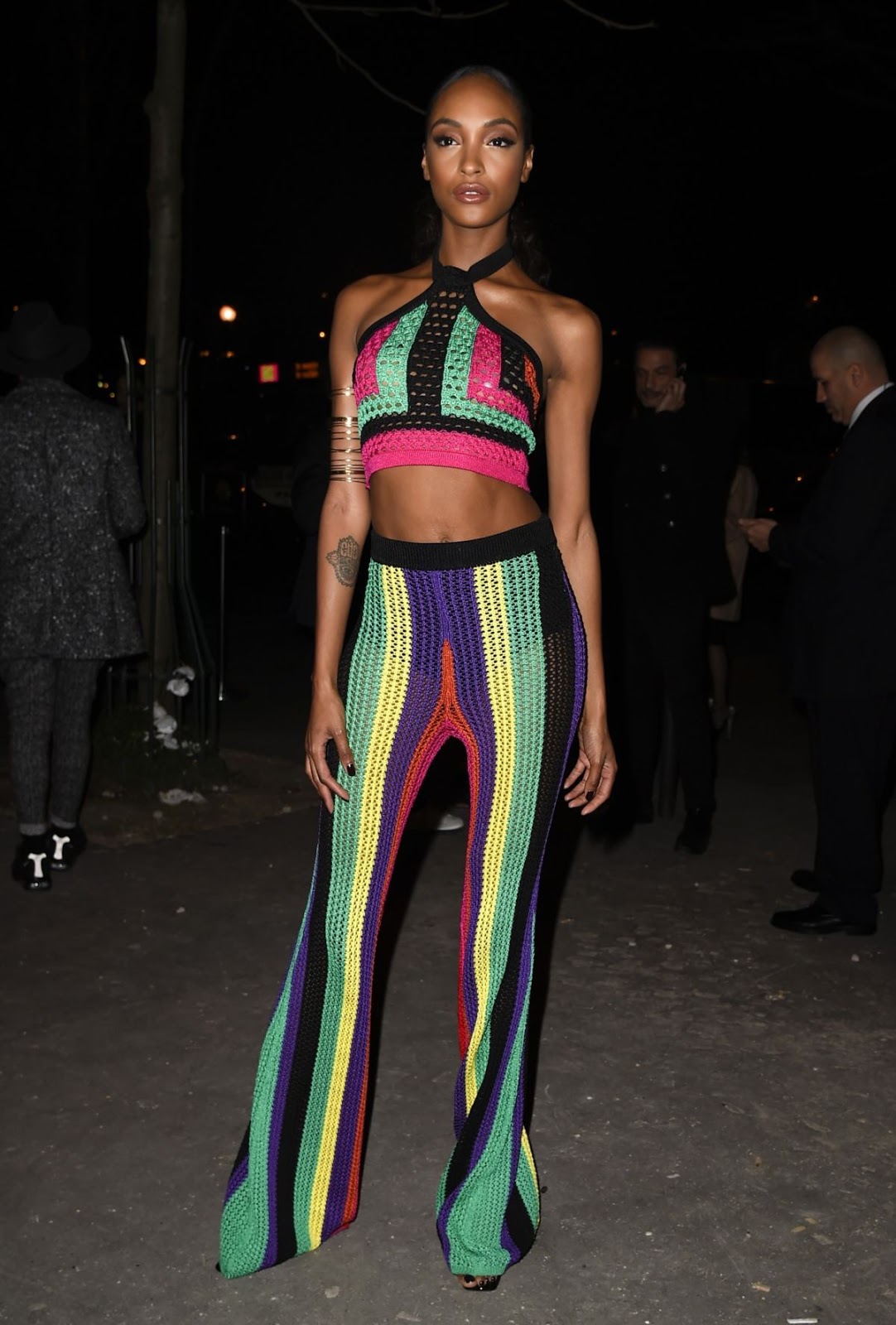 Fashion fan blog from industry supermodels: Jourdan Dunn - Arrives at