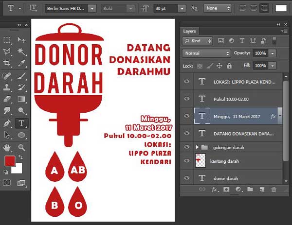 30 Ide Cara Membuat Pamflet Dengan Photoshop Cs5 Little Duckling Blog