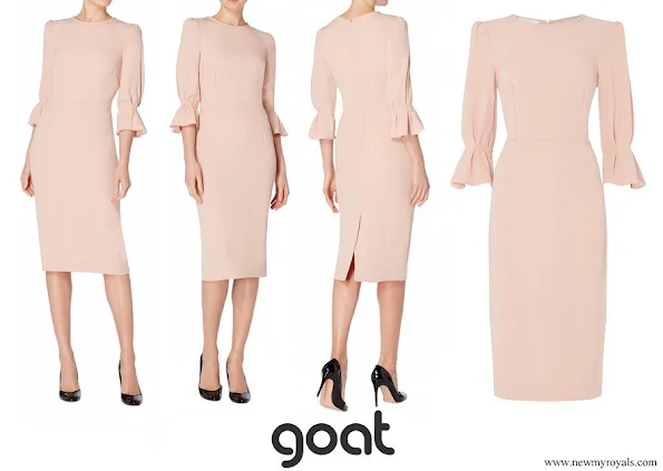 Princess Marie wore Goat Fashion Gaynor Pencil Dress