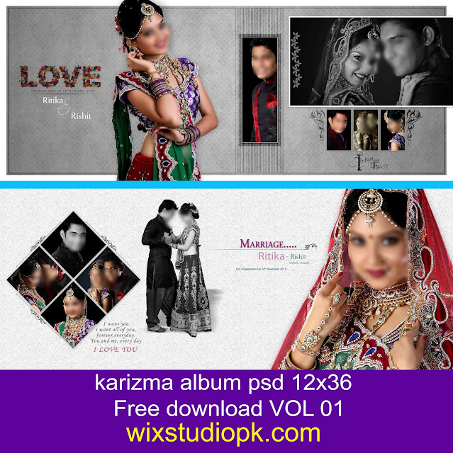 Download Karizma Album Psd 12x36 Free Download Vol 01 Wix Studio Pk Yellowimages Mockups