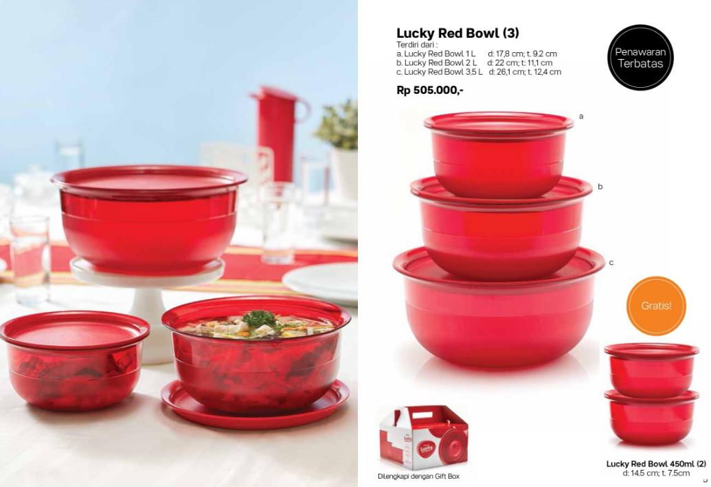 Bocoran Promo Tupperware September 2018