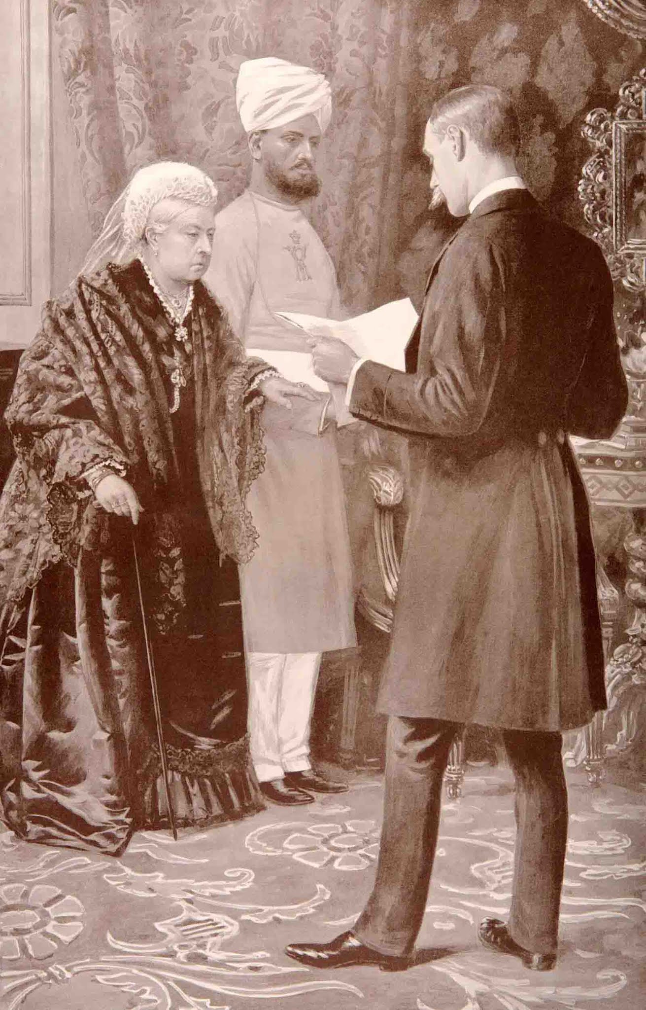 queen victoria abdul karim photos