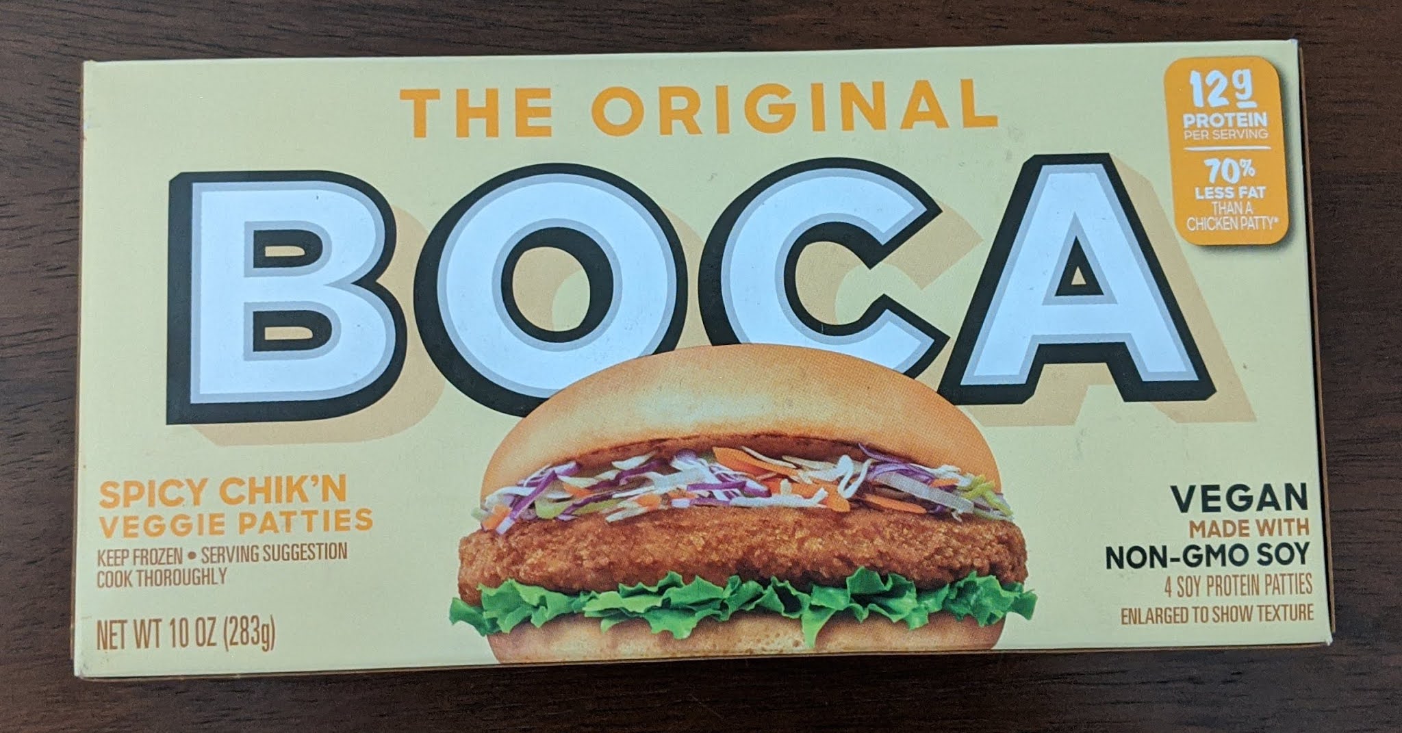 Vegan Adjacent Product Review Boca Spicy Chik'n Patties