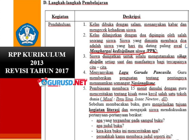 Contoh Rpp K13 Ipa Sd Kelas 4 Contoh Rpp K13 Ipa Sd Kelas 4